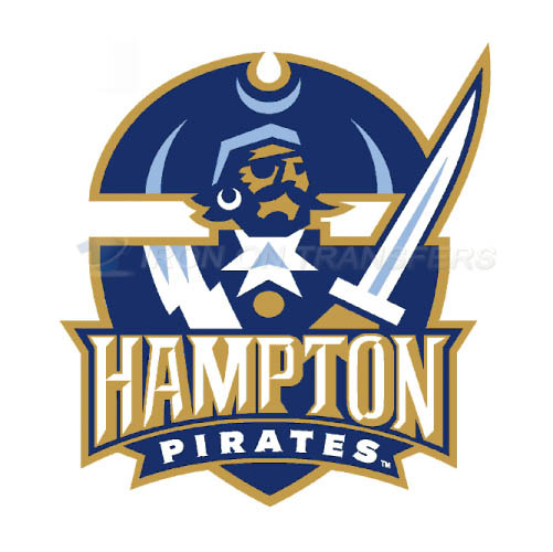 Hampton Pirates Logo T-shirts Iron On Transfers N4522 - Click Image to Close